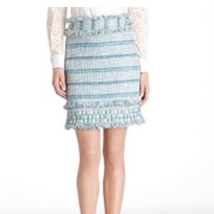 Beautiful Tweed Tory Burch Skirt